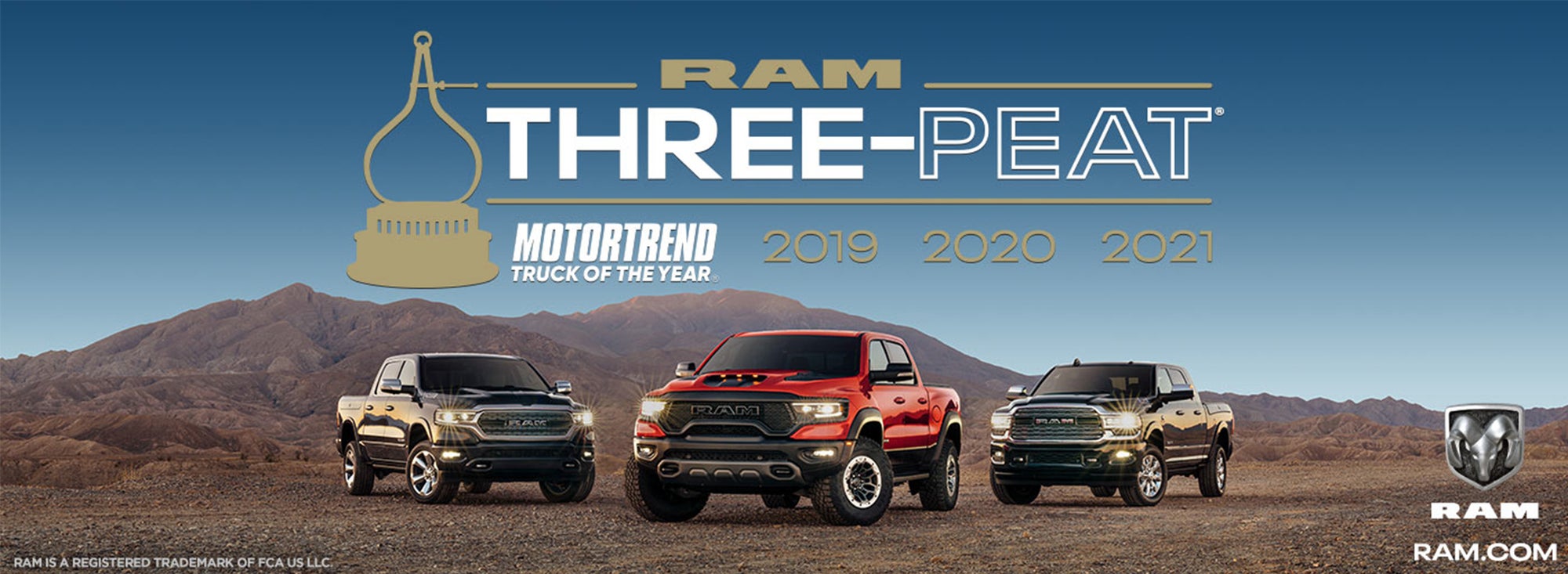 Three-Peat Motor Trend Awards